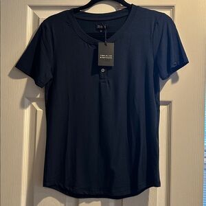 Two Blind Brothers  Short Sleeve Henley XS NWT